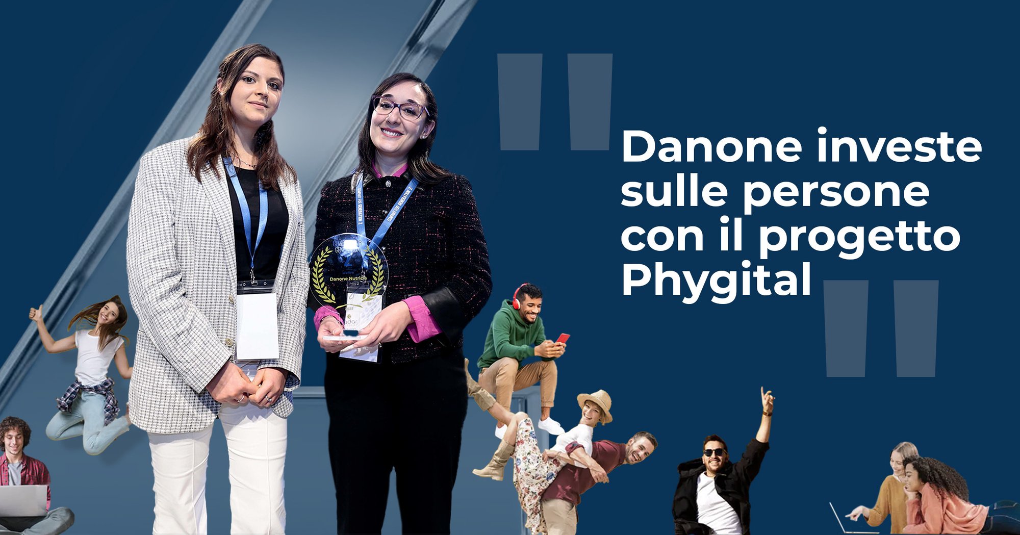 Danone Nutricia tra i vincitori del Premio Company for Generation Z 2023 