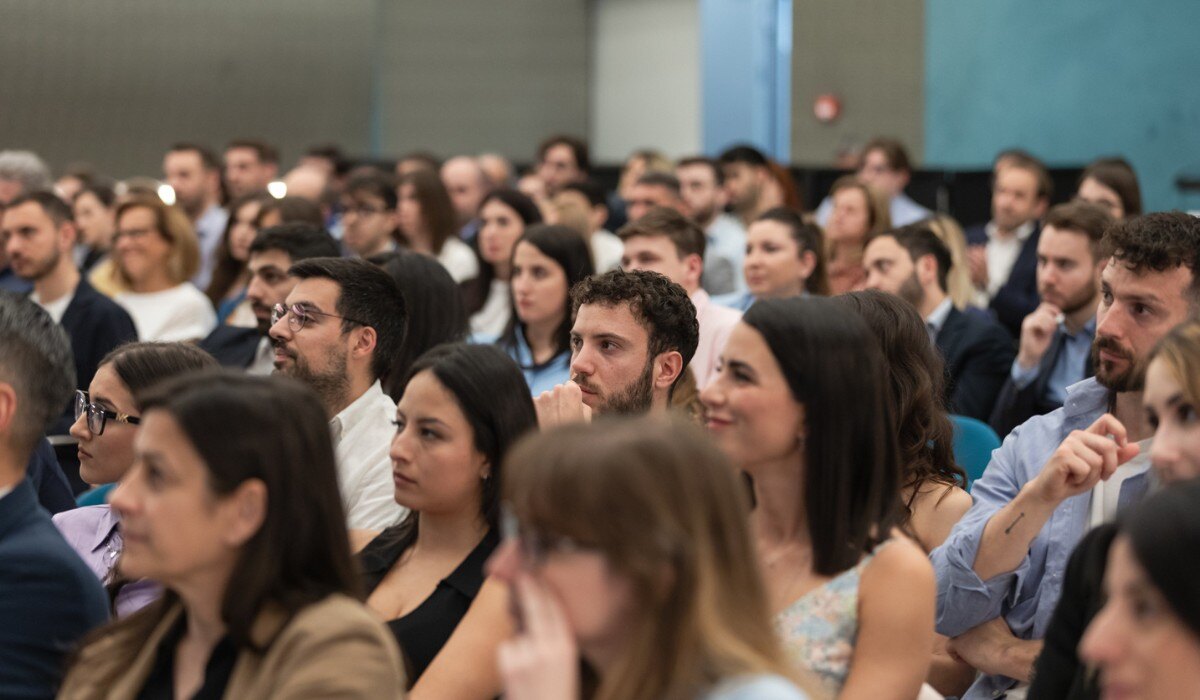 La platea del Radar for Talent Roma 2024